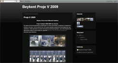 Desktop Screenshot of beykentprojev.blogspot.com
