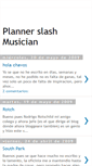 Mobile Screenshot of plannerslashmusician.blogspot.com