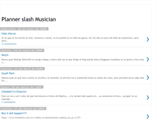 Tablet Screenshot of plannerslashmusician.blogspot.com