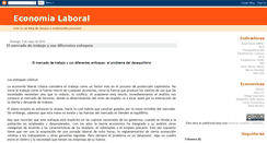 Desktop Screenshot of economialaboral.blogspot.com