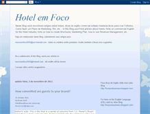 Tablet Screenshot of hotelemfoco.blogspot.com