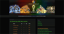 Desktop Screenshot of cricket-worldcup-updates.blogspot.com