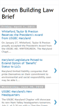 Mobile Screenshot of greenbuildinglawbrief.blogspot.com