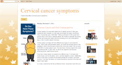 Desktop Screenshot of 4-cervicalcancersymptoms.blogspot.com