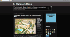 Desktop Screenshot of el-mundodemanu.blogspot.com