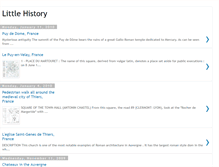 Tablet Screenshot of little-history.blogspot.com