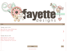 Tablet Screenshot of fayettedesigns.blogspot.com