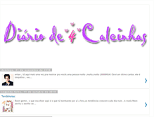 Tablet Screenshot of diiariode4calciinhas.blogspot.com