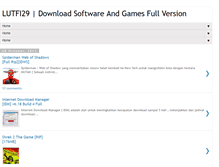 Tablet Screenshot of lutfi29.blogspot.com