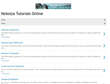 Tablet Screenshot of netezza-tutorials.blogspot.com