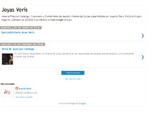 Tablet Screenshot of joyasveris.blogspot.com