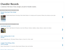 Tablet Screenshot of chandlerrecords.blogspot.com