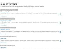 Tablet Screenshot of aliceinyarnland.blogspot.com