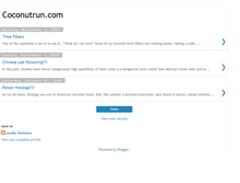 Tablet Screenshot of coconutrun.blogspot.com