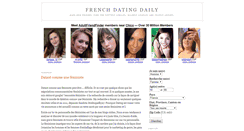 Desktop Screenshot of frenchdatingdaily.blogspot.com