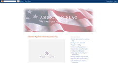 Desktop Screenshot of aboutamericanflag.blogspot.com