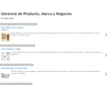 Tablet Screenshot of gerenciadeproductoymarca.blogspot.com
