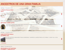 Tablet Screenshot of ancestros-de-una-gran-familia.blogspot.com