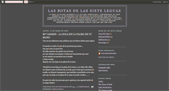 Desktop Screenshot of lasbotasdelassieteleguas.blogspot.com