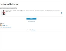 Tablet Screenshot of instockss-4youbottoms.blogspot.com
