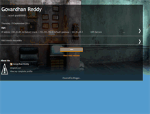 Tablet Screenshot of gopi8143.blogspot.com