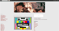 Desktop Screenshot of musicaperdrogarsi.blogspot.com