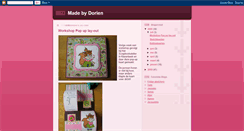 Desktop Screenshot of madebydorien.blogspot.com