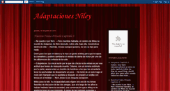 Desktop Screenshot of adaptacionesniley.blogspot.com