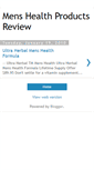 Mobile Screenshot of mens-health-products-review.blogspot.com