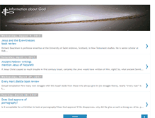 Tablet Screenshot of informationaboutgod.blogspot.com