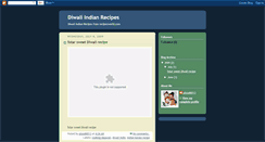 Desktop Screenshot of diwali-indianrecipes.blogspot.com