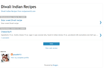 Tablet Screenshot of diwali-indianrecipes.blogspot.com