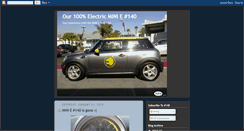 Desktop Screenshot of electricminicooper.blogspot.com