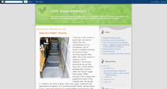 Desktop Screenshot of chrisgreenadventure.blogspot.com