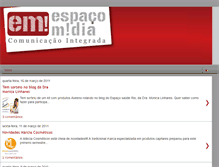Tablet Screenshot of espacomidiacomunicacao.blogspot.com