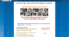 Desktop Screenshot of 3gceritasex-dewasa.blogspot.com