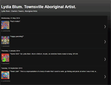 Tablet Screenshot of lydiablummagneticislandartist.blogspot.com