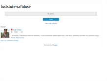 Tablet Screenshot of luststute-saftdose.blogspot.com