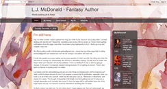 Desktop Screenshot of ljmcdonald.blogspot.com