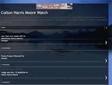 Tablet Screenshot of colton-harris-moore.blogspot.com