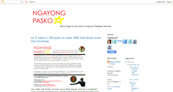 Desktop Screenshot of ngayongpasko.blogspot.com