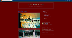 Desktop Screenshot of alquiladoraveloz.blogspot.com