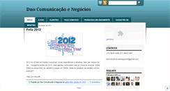 Desktop Screenshot of duocomunicacaoenegocios.blogspot.com