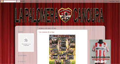 Desktop Screenshot of lapalomerafc.blogspot.com