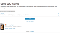Tablet Screenshot of comeoutvirginia.blogspot.com