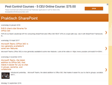 Tablet Screenshot of praktischsharepoint.blogspot.com