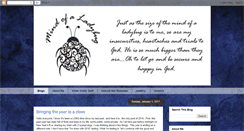 Desktop Screenshot of mindofaladybug.blogspot.com