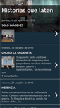Mobile Screenshot of historiasquelaten.blogspot.com