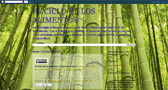 Desktop Screenshot of elciclodelosalimentosenelplanetaverde.blogspot.com