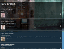 Tablet Screenshot of homeembllishing.blogspot.com
